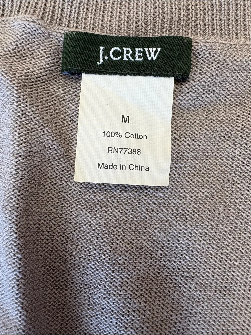 J. Crew Gray Knit Top Dress